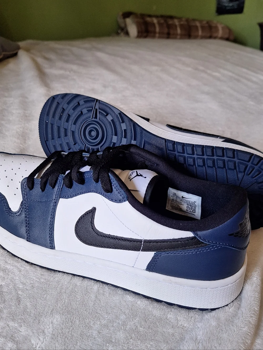 Nike Air Jordan 1 Low GOLF 'Midnight Navy' DD9315-104 Men's Size 12 Shoe